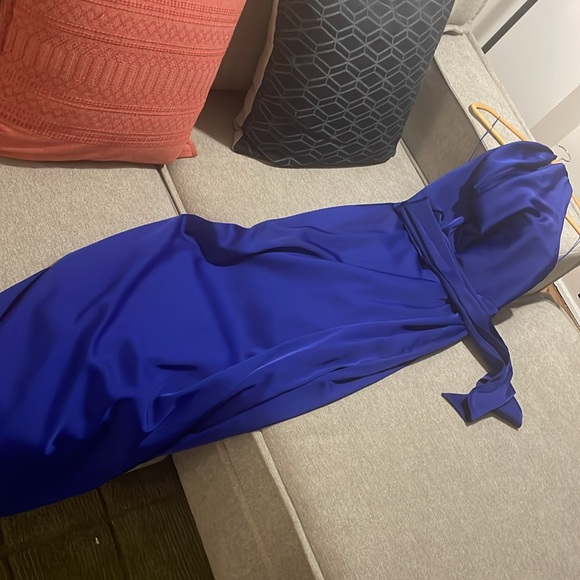 Anthropologie - Liv Foster Satin Column Gown - Picture 6 of 6